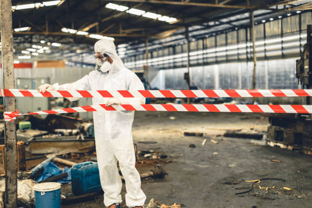 Professional Hoarding Cleanup technician working in McCleary, WA